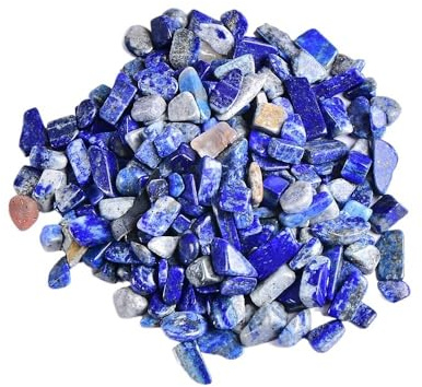 Gravier en cristal naturel de quartz rose poli, 100 g – Décoration d'intérieur colorée et pierre d'aquarium for la guérison énergétique(Black blue)