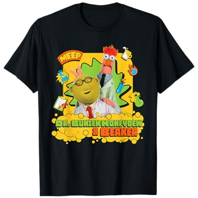 Disney The Muppets Bunsen & Beaker Muppet Labs Photo T-Shirt