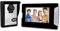 uoweky 7 '' TFT LCD Couleur Filaire Vidéo Sonnette Interphone 700TVL Maison Porte Téléphone pour Maison Privée Nuit Vision Peephole (Modèle B)