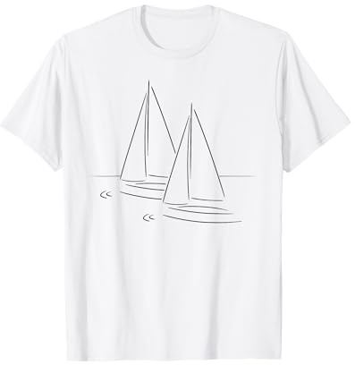 Segelboot Segel Segler Segeln Segelschiff T-Shirt