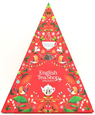English Tea Shop Röd adventskalender (triangulär) 25 ct