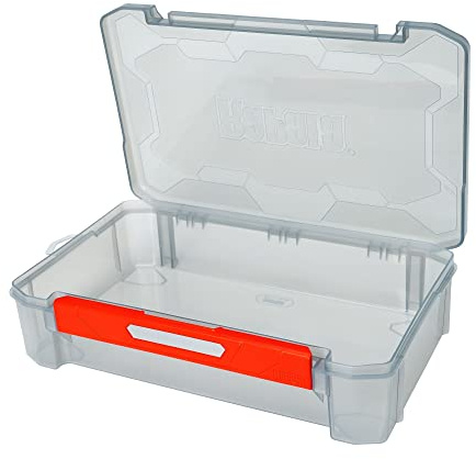 Rapala, Tackle Tray 356 djup, robust fiskelina, storlek 35,6 x 22,7 x 8,2 cm, tillverkad i Finland, modell RTT356DH, idealisk för fiskeutrustning