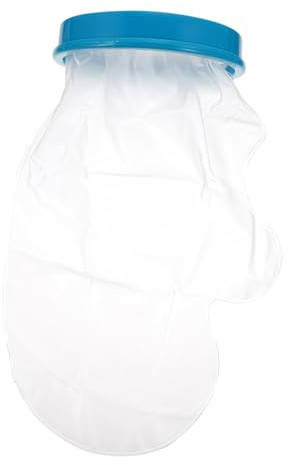FOMIYES Funda Protectora de Manos para Ducha, Reutilizable, Mantiene Vendajes y Heridas Secas y Limpias, Uso en Casa u Hospital