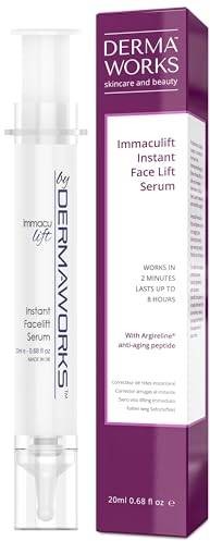 IMMACULIFT Crema Contorno Occhi Antirughe Effetto Istantaneo - Crema Lifting Viso Immediato - Occhiaie Uomo e Donna - Lifting Istantaneo Viso - Instant Face lift - Borse Sotto gli Occhi di DERMAWORKS