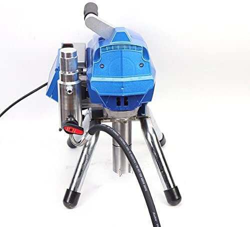 3000W Airless-Spritzmaschine Airless Sprayer Elektronischer Hochdrucksprüher Sprühpistole Airless Farbsprühsystem Elektronische Druckregelnde Airlessgerät 2.7L/min 220V