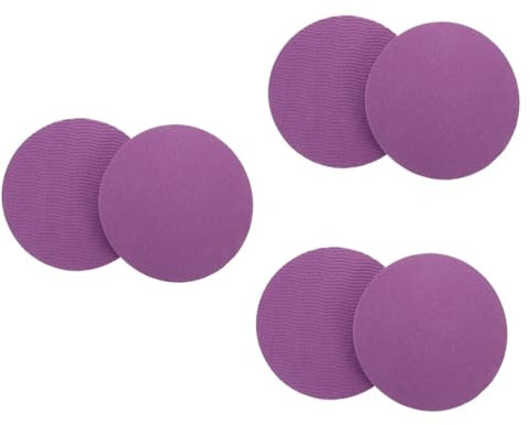 Mipcase Lot De 3 Coussinets De Yoga Confortables Pour Genoux Pour Hommes Et Femmes En Tpe Non Destinés À Lexercice 2 Paires X 3