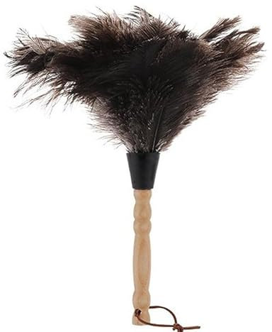 Feather duster, high-end home cleaning, chicken feather duster, car dust removal brush, 13.3-inch daily dust removal tool