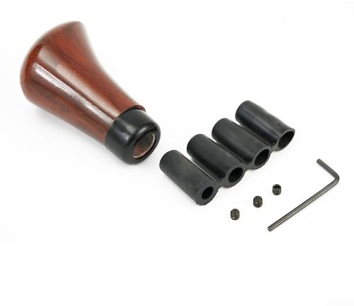 Pommeau de levier de vitesse en bois de noyer facile à installer pour tous les modèles de véhicules manuels standard