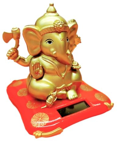 Éléphant à énergie solaire - jouet de tableau de bord de danse drôle, figurine à main oscillante légère | jouet de danseur automatique de longue durée, affichage de mouvement de voiture