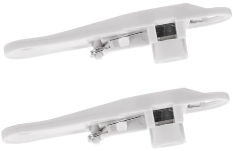 COLLBATH 2 Piezas Cortadora de Judías Multifuncional Herramienta de Cocina para Cortar y Descartar de Judías Verdes Blanco