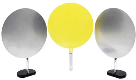 Condensatore Della Piastra Parallela Con Disco Resistente Calore Fisica Insegnamento Assistenza Per L'istruzione Esperimenti Laboratorio Condensatore Accumulo Energia Capacità