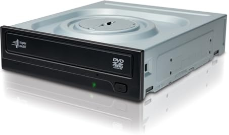 ACU-DISC Internal SATA Super Multi DVD Drive – CD/DVD Writer, M-DISC Compatible, Jamless Play & Silent Play, 48x CD / 24x DVD, Windows PC (Bare Drive)
