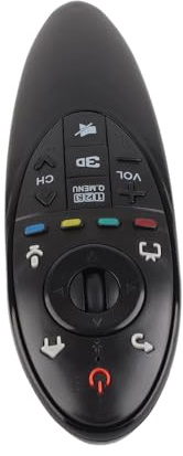 Pssopp Telecomando TV, Telecomando TV 3D Sostitutivo per Televisore Magic AN MR500G con Pulsanti Sensibili e Design Leggero