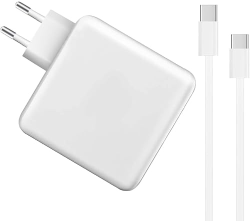 Chargeur MacBook, 96W Chargeur USB C Ordinateur Portable Compatible avec MacBook Pro 16, 15, 14, 13 Pouces Mac Book Air 13 Pouces 2025 2024 2023 iPad Pro/Air Etc Tous Les Appareils USB-C