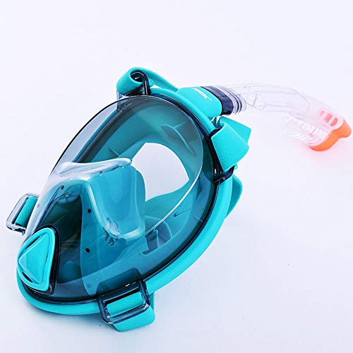 FACAI Schnorchelmaske Schnorchelmaske Vollmaske Erwachsene Schnorchelmaske Vollmaske Schnorchelmaske Erwachsene Schnorchelmaske Vollmaske Decathlon,Green-L/XL