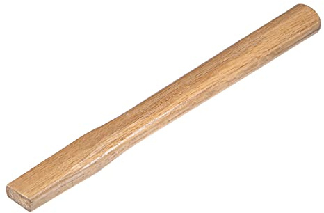 sourcing map 14 Inch Wood Replacement Handle Curved Replaceable Handle for Axe Hammer Flat Square Eye Oak Wood