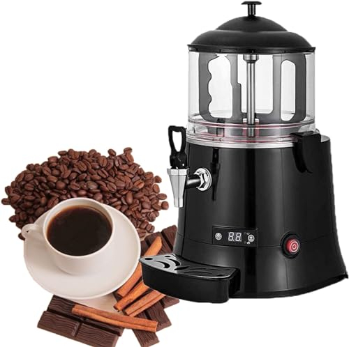 ExoticaBlend Machine à Chocolat Chaud, Fondoir à Chocolat Électrique, Distributeur Automatique de Chocolat Chaud, Machine à Boissons Chaudes et Chocolat Chaud, Thé,5L