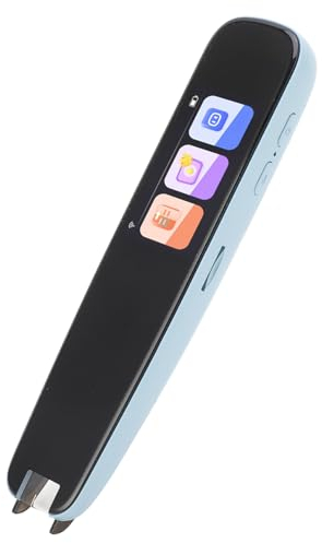 Language Translation Scanning Reading Pen, Smart Scanner Pen English Learning Smart Voice Scan Translator Pen, Text to Speech Reading Pen for Students Dyslexia