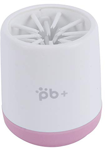 Tasse de Patte de Chien Portable pour le Retrait, Accessoire Wa de Pied de Chien, Tasse de Patte d'animal de Compagnie, Tasse de Patte pour chiens. (PINK)