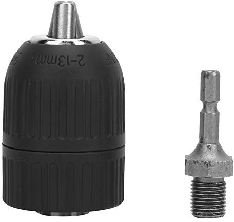 Plastic CASING KEYLESS Drill Chuck 1/2-20UNF 2.0-13MM Drill Chuck HEX Connecting Rod