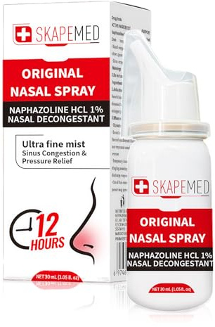 30ml Naso chiuso spray,Spray nasale,Portatile spray nasale,Spray naso con testa,Aliviare il naso,Pulire efficacemente il naso,Per uomini e donne