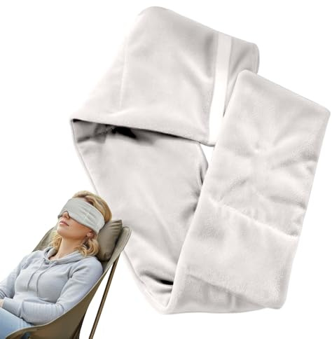 Máscara de noche – reversible flexible y oscurecedor portátil para ropa de cama, máscara de sueño para mujer, para viaje, noche, avión de viaje, insomnio, juegos, fiesta, vacaciones, hogar, hotel