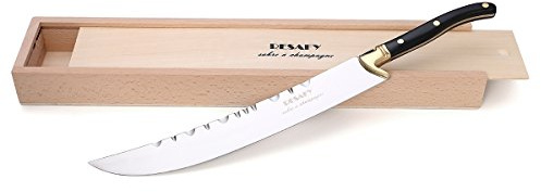 Resafy Champagne Saber Sparkling Wine Opener Champagne Knife Sword Opener With Wooden Gift Case Perfect for Celebrations Party and Make Great Gifts