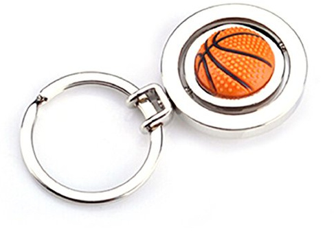 Sportigo® roterande basketboll nyckelring/basketball keychain present
