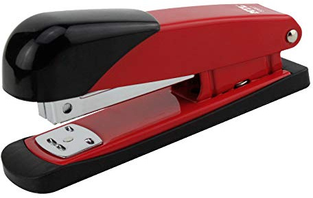 Dohe - Grapadora metálica mediana - Rojo