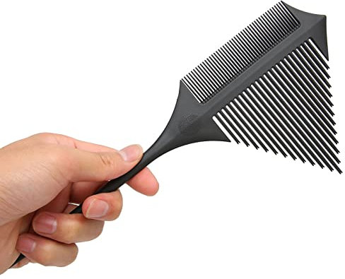 Hair Dyeing Highlighting Comb for Balayage, Professional Weaving Sectioning Tail Comb, Salon Quality Styling Tool for Hair Dyeing, Sectioning, Weaving, and Styling