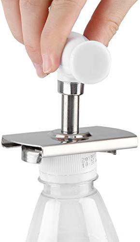 Adjustable Jar Opener for Arthritis, 1 to 4 Bottle Lids Opener, Stainless Steel Manual Can Opener for Weak Hands Seniors, Anti-Slip Twisting Bottle Cap Cover Remover Tool Practical Kitchen Gadgets