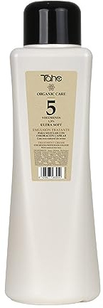 Tahe Organic Care Emulsione trattante in crema da miscelazione con colorazione per capelli, 1000 ml (5 Vol.)