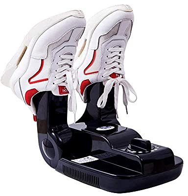Secador de Zapatos Calentador eléctrico para Botas de esquí Secador de pies portátil Plegable Guantes para Calzado Calentador retráctil con Temporizador y Desodorante con ozono Secado Preven