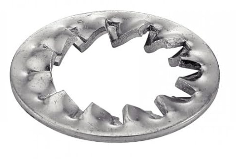 ACTON Rondelle -Eventail- à dentures intérieures JZ - Acier Zn Ø3 mm - Boîte de 500 - Vis, pointes, boulons