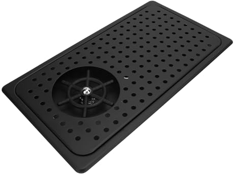 Lavadora de Tazas, Enjuagadora de Jarras, Enjuagadora de Limpieza de Vidrio de 16,7 X 9,1 Pulgadas con Bandeja de Drenaje, 2 Tubos de Agua, Herramienta de Limpieza de Lavado de