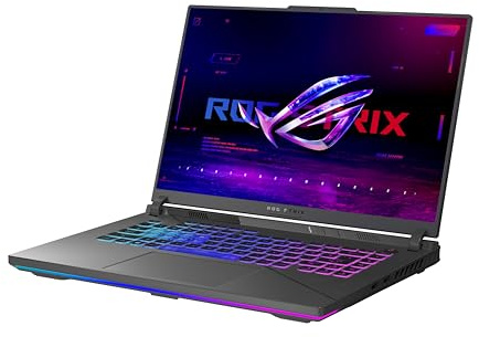 ASUS ROG Strix G16 Gaming Laptop, 16 240Hz QHD IPS Display, Intel Core i9-14900HX, 16GB DDR5 RAM, 1TB SSD, NVIDIA GeForce RTX 4070, Wi-Fi 6E, US English Keyboard, Windows 11 Home