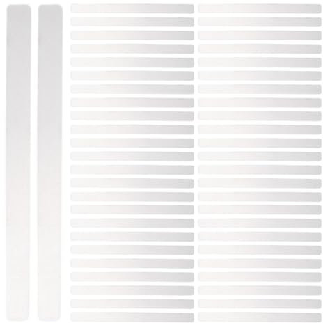 Etichette trasparenti per piante in acrilico | 50 etichette da giardino per esterni | Pot Clear Blank Ground Identifier Tag Acrilico Outdoor Label Marker Etichette da giardino identificative