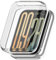 FTRONGRT Funda Compatible con Xiaomi Smart Band 9 Pro, Galvanizado TPU Suave, Todo Incluido, Anti-Rasguños, Mirar Estuche Protector Compatible con Xiaomi Smart Band 9 Pro. Transparente