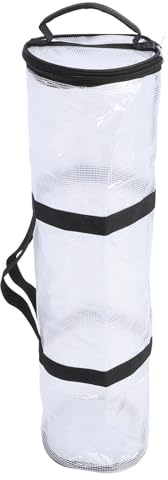 Geschenkpapier-Aufbewahrungstasche mit Großer Kapazität, Transparenter Geschenkpapier-Organizer, Faltbare Verpackungs-Organizer-Tasche für Weihnachten, Praktische und Effiziente