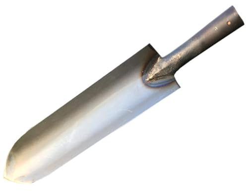 HIAKDOFT Pala para Jardinería Duradera De Acero Alargada para Plantar y Excavar Exteriores, Herramienta Manual Resistente para Hacer Huecos En Suelo Estrecho y Remover Tierra Jardín