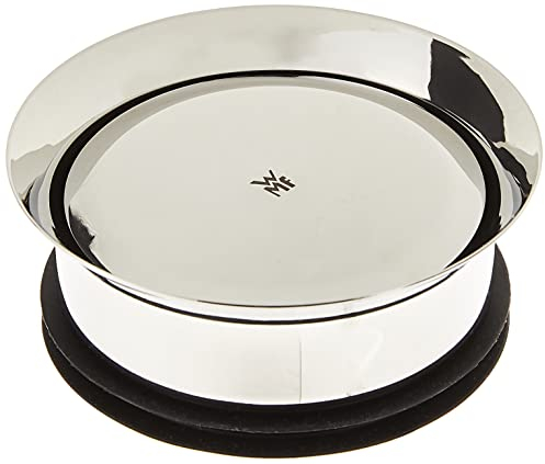 WMF Motion - Coperchio di ricambio per caraffa dell'acqua da 1,25 l, coperchio in silicone, chiusura CloseUp, coperchio per caraffa in vetro, lavabile in lavastoviglie, colore: Argento