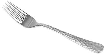 Solex Lena Besteckset 6 Stück Kuchengabel Hammerschlagoptik