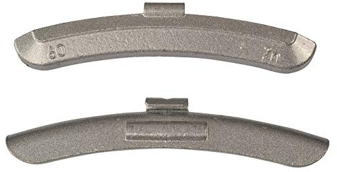 100 masses d'équilibrage de 60 g pour jantes en acier