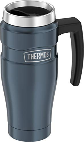 THERMOS Stainless King Mug de voyage isotherme sous vide, 473 ml, ardoise