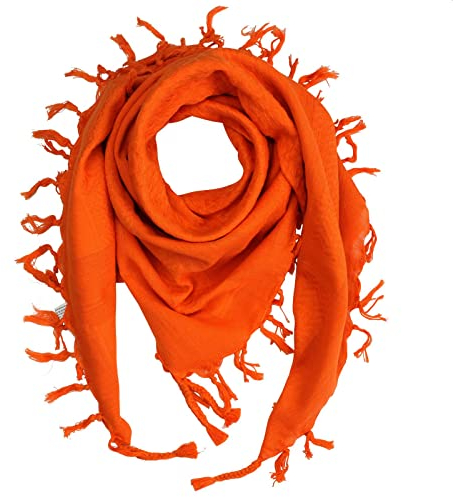Freak Scene Superfreak Palituch - orange - orange - 100x100 cm - Pali Palästinenser Arafat Tuch - 100% Baumwolle