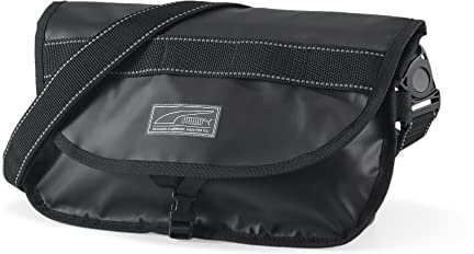 PUMA Edge Bike Messenger, Borse a Tracolla Unisex-Adulto, Black, Taglia Unica