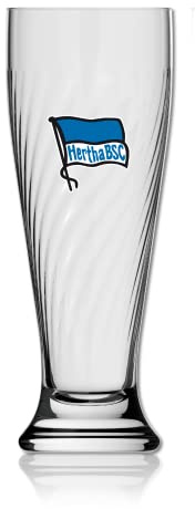 Hertha BSC Bierglas Weizenglas Fahne