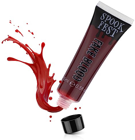 Speziell FX Profi Kunstblut 15ml Grusel Bilden für Vampir Zombie Theater Spezialeffekte Realistisch Halloween