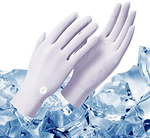 SPF Gloves, Breathable UPF 50+ Driving Gloves, Men's Sun Protection, Gloves for Driving, Sailing, Fishing for Men and Women, SPF Gloves for Rowing, Hiking, Kayaking