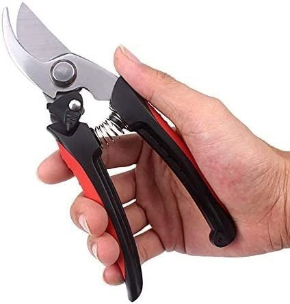 PUTOVA Coupe de Jardinage, Coupe-greffe à cliquet for Arbre, sécateur de Jardin, Outils de bonsaï, sécateur à Main Professionnel, Ciseaux antidérapants